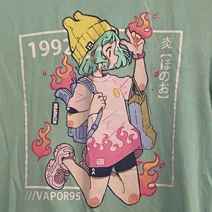 Hot topic Vapor95 Playing With Fire T-Shirt